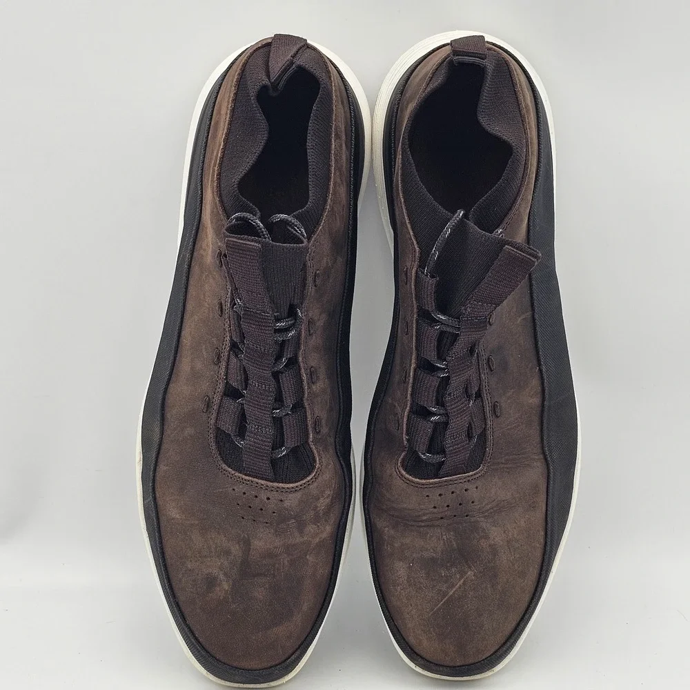 Wolf & Shepherd Crossover Mid WTZ  Brown Lace Up Tie Shoes Mens Size 11.5